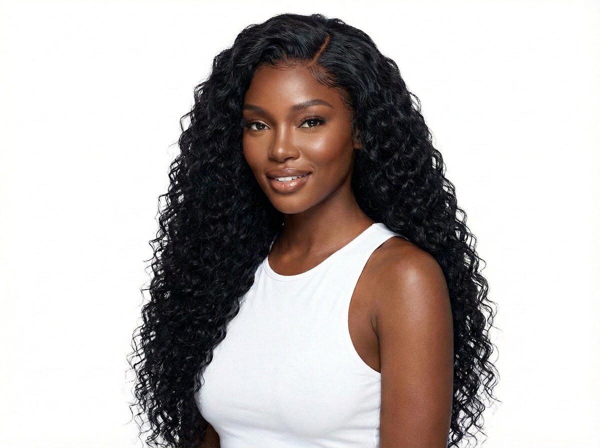 Water Wave Lace Front Wig